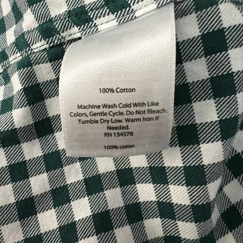 Vineyard Vines Gingham Check Button Down Long Sleeves Shirt | Men's Size XL - Picture 5 of 8